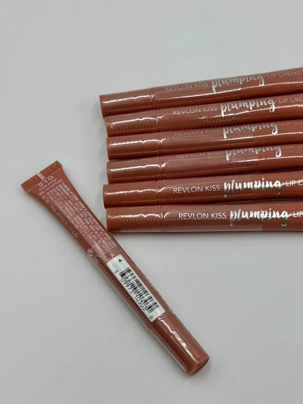38 Pieces Revlon Kiss Plumping Lip Creme Bundle - 10 Different Colors -